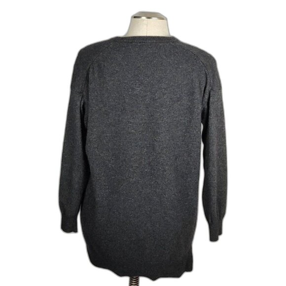 EUC 90s Angora Wool Made in Italy of Benetton Long Baggy Sweater Size Large - Picture 12 of 12